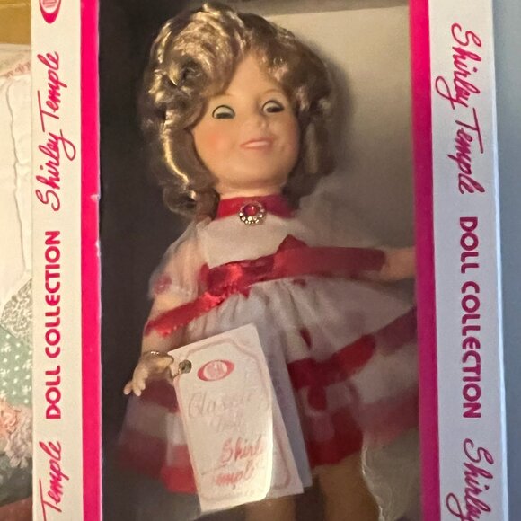 1960's Vintage Shirley Temple Doll - 8 in. - Ideal - Picture 2 of 3